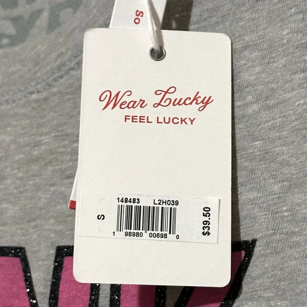 Lucky Brand Pink Floyd Tee NWT Gray Small - Picture 6 of 6